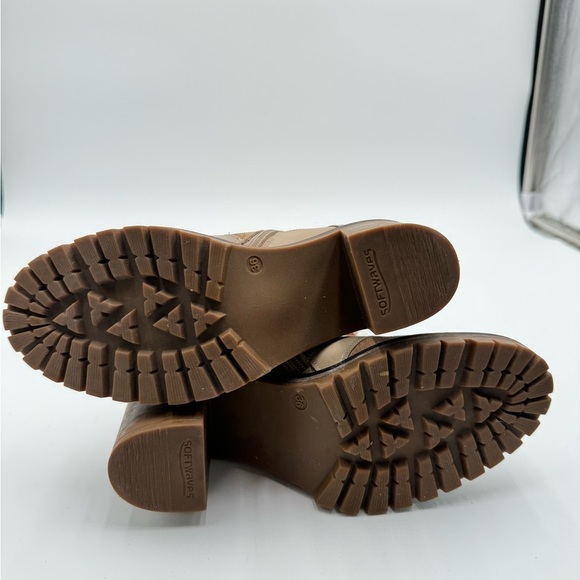 Softwaves Sahara Leather Tie Boot - Picture 5 of 10